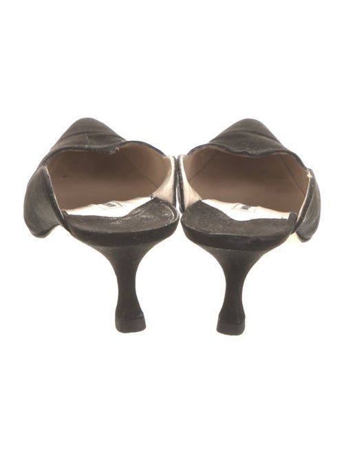 Manolo Blahnik Suede Mules