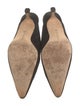 Manolo Blahnik Suede Mules