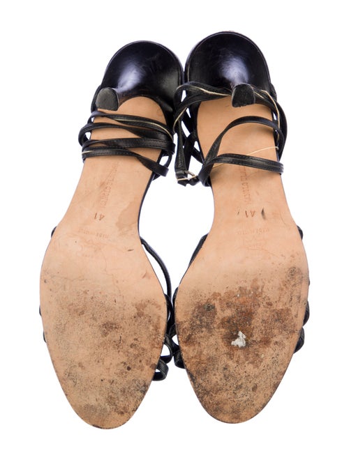 Manolo Blahnik Leather Sandals