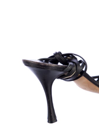 Manolo Blahnik Leather Sandals