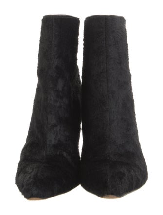 Manolo Blahnik Ponyhair Boots