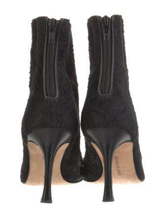 Manolo Blahnik Ponyhair Boots