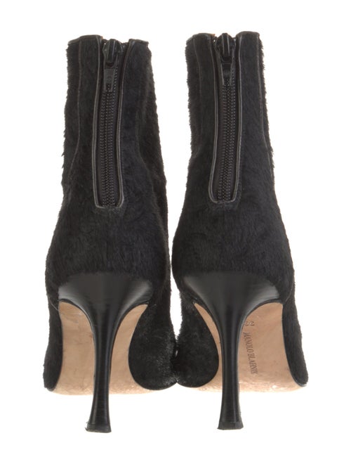 Manolo Blahnik Ponyhair Boots
