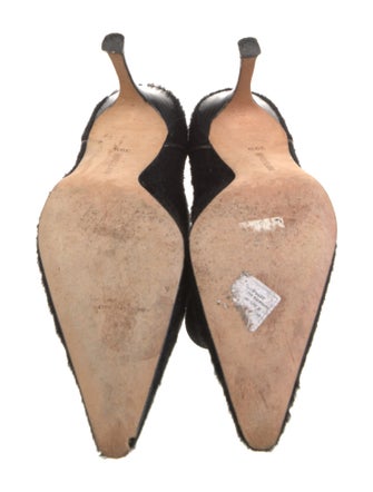 Manolo Blahnik Ponyhair Boots