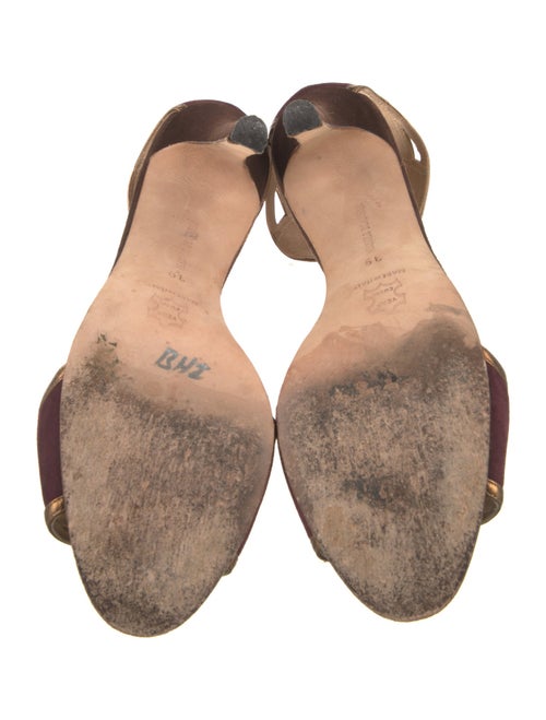 Manolo Blahnik Suede Sandals