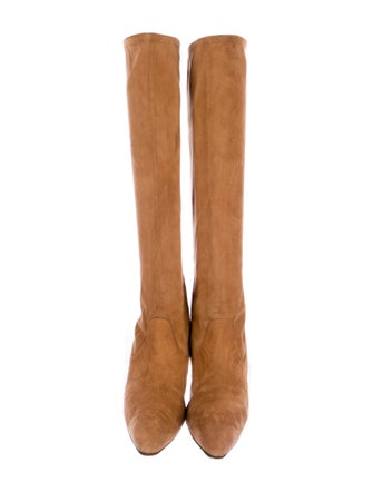 Manolo Blahnik Suede Boots