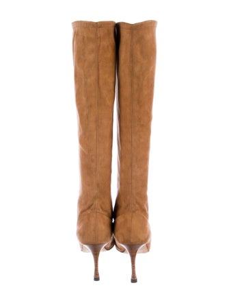 Manolo Blahnik Suede Boots