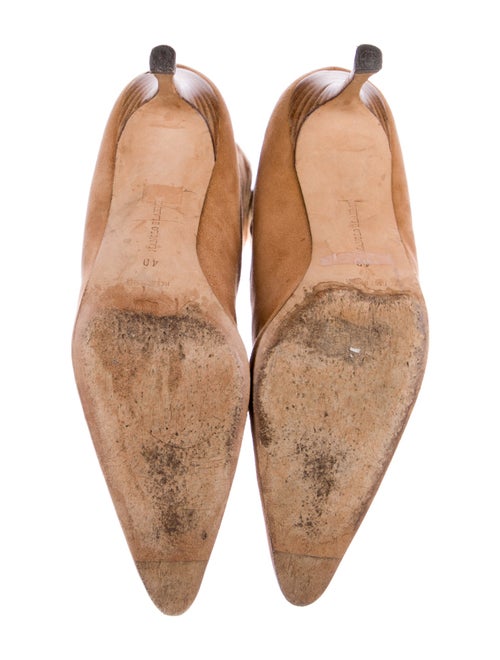 Manolo Blahnik Suede Boots