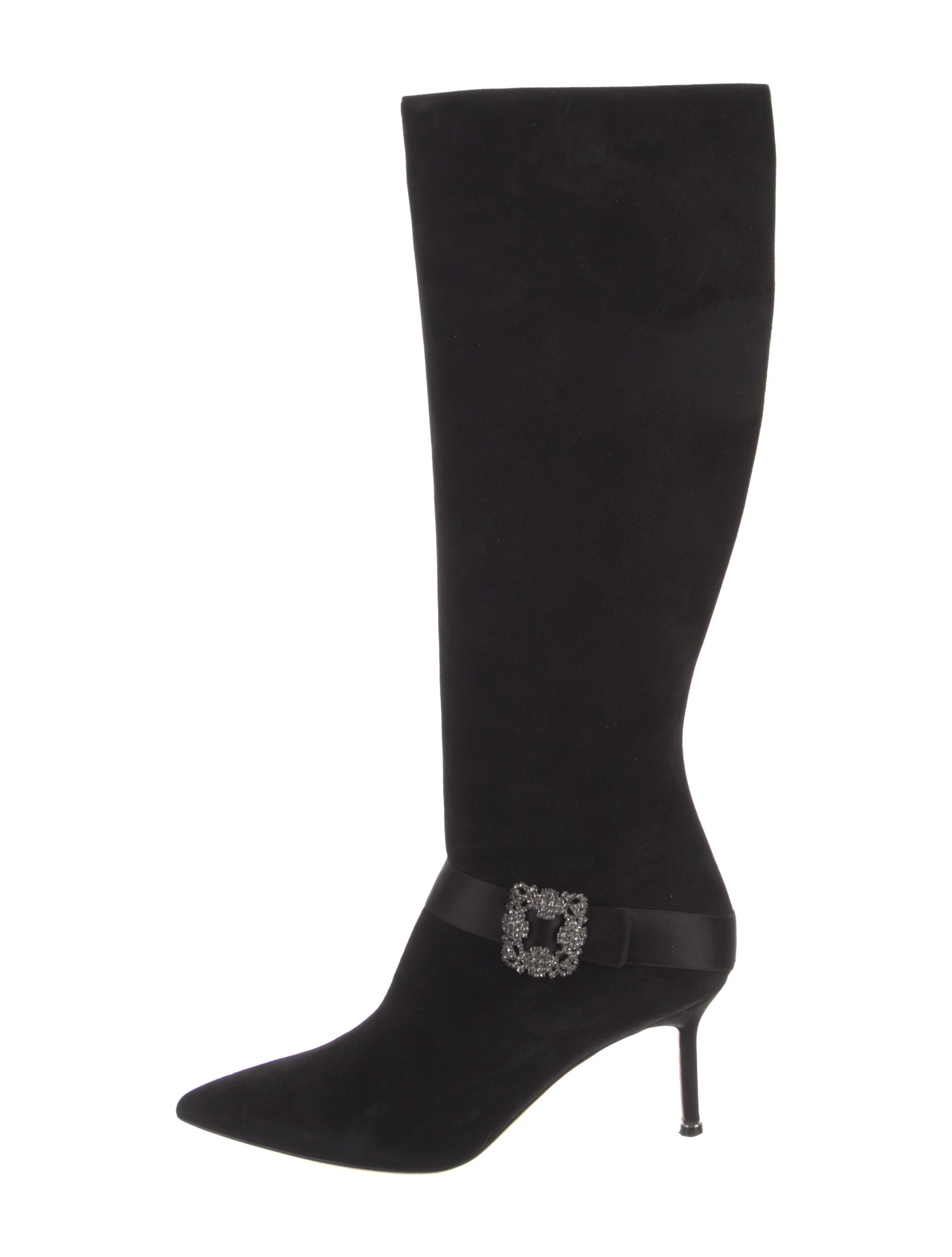 Manolo Blahnik Suede Boots