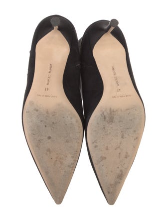 Manolo Blahnik Suede Boots