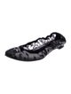 Manolo Blahnik Lace Lace Pattern Flats