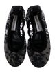 Manolo Blahnik Lace Lace Pattern Flats
