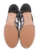 Manolo Blahnik Lace Lace Pattern Flats