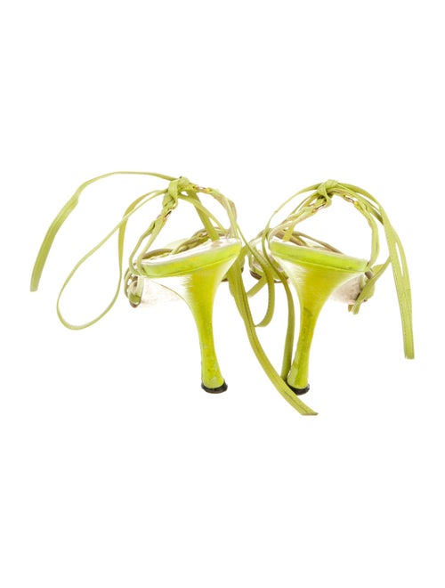 Manolo Blahnik Leather Sandals