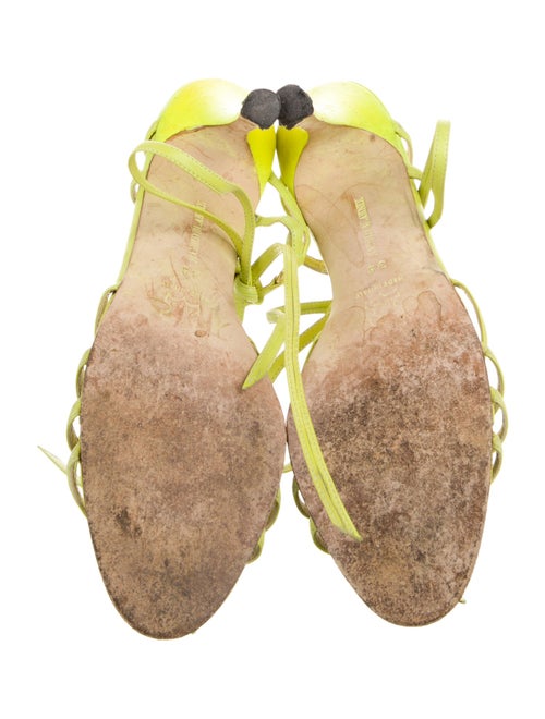 Manolo Blahnik Leather Sandals