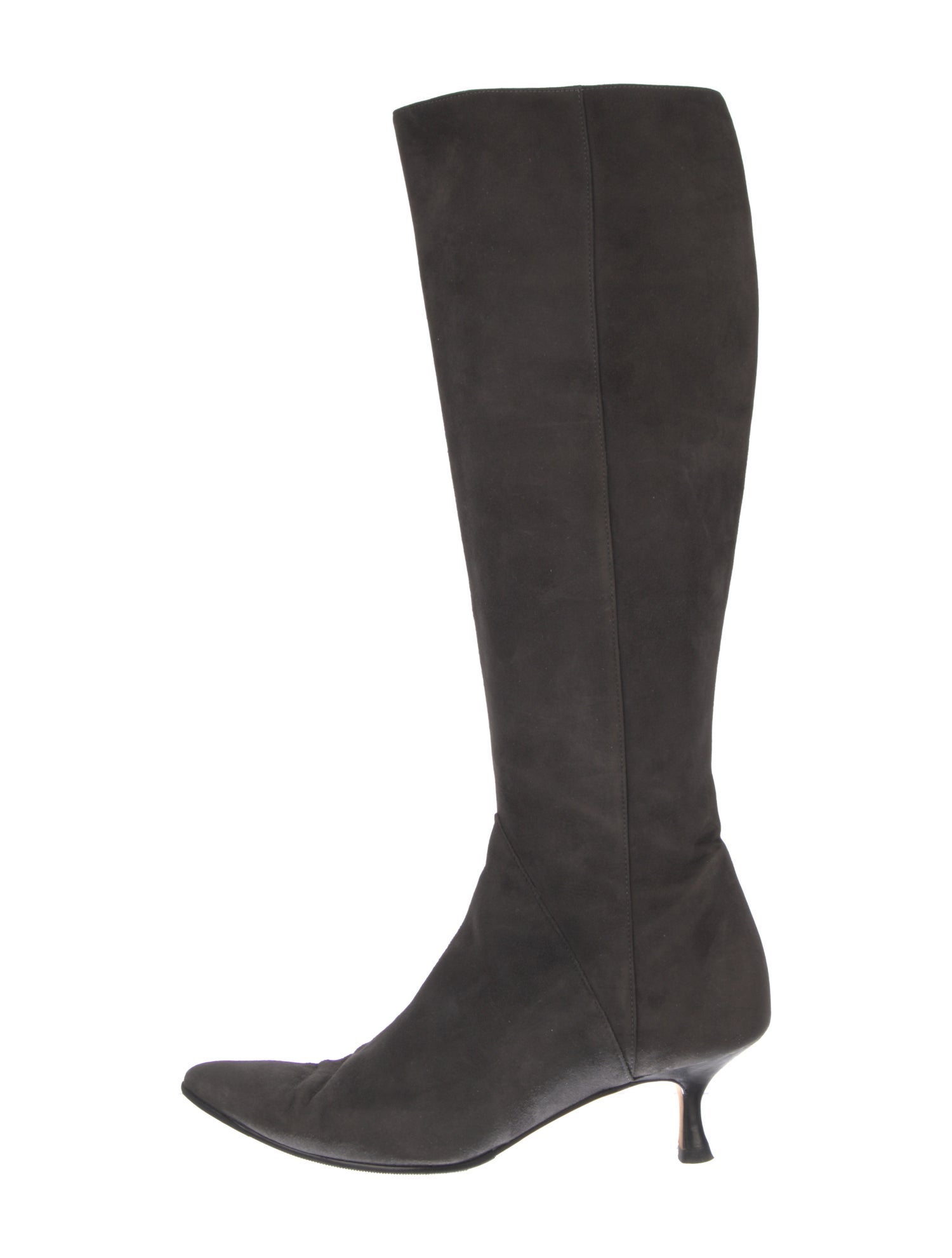 Manolo Blahnik Suede Boots