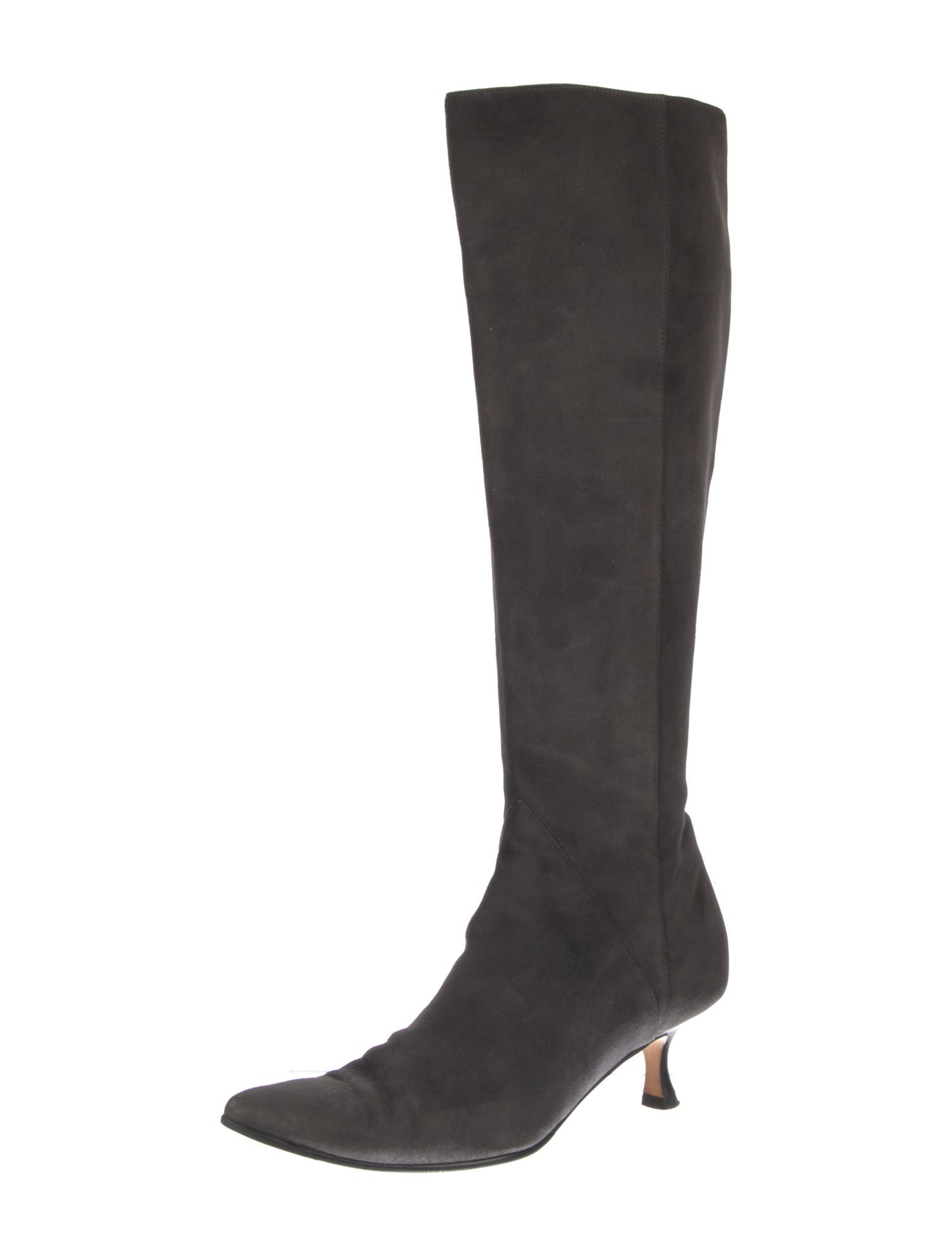 Manolo Blahnik Suede Boots