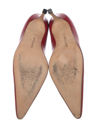 Manolo Blahnik Leather Pumps