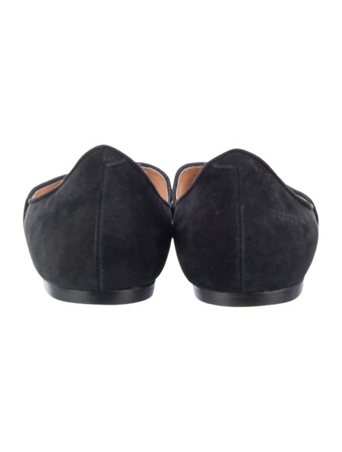 Manolo Blahnik Suede Ballet Flats