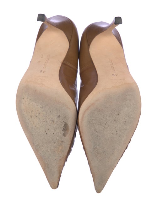 Manolo Blahnik Leather Pumps