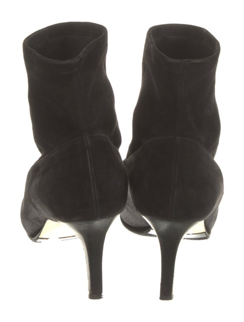 Manolo Blahnik Suede Sock Boots