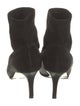 Manolo Blahnik Suede Sock Boots