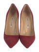 Manolo Blahnik Suede Pumps
