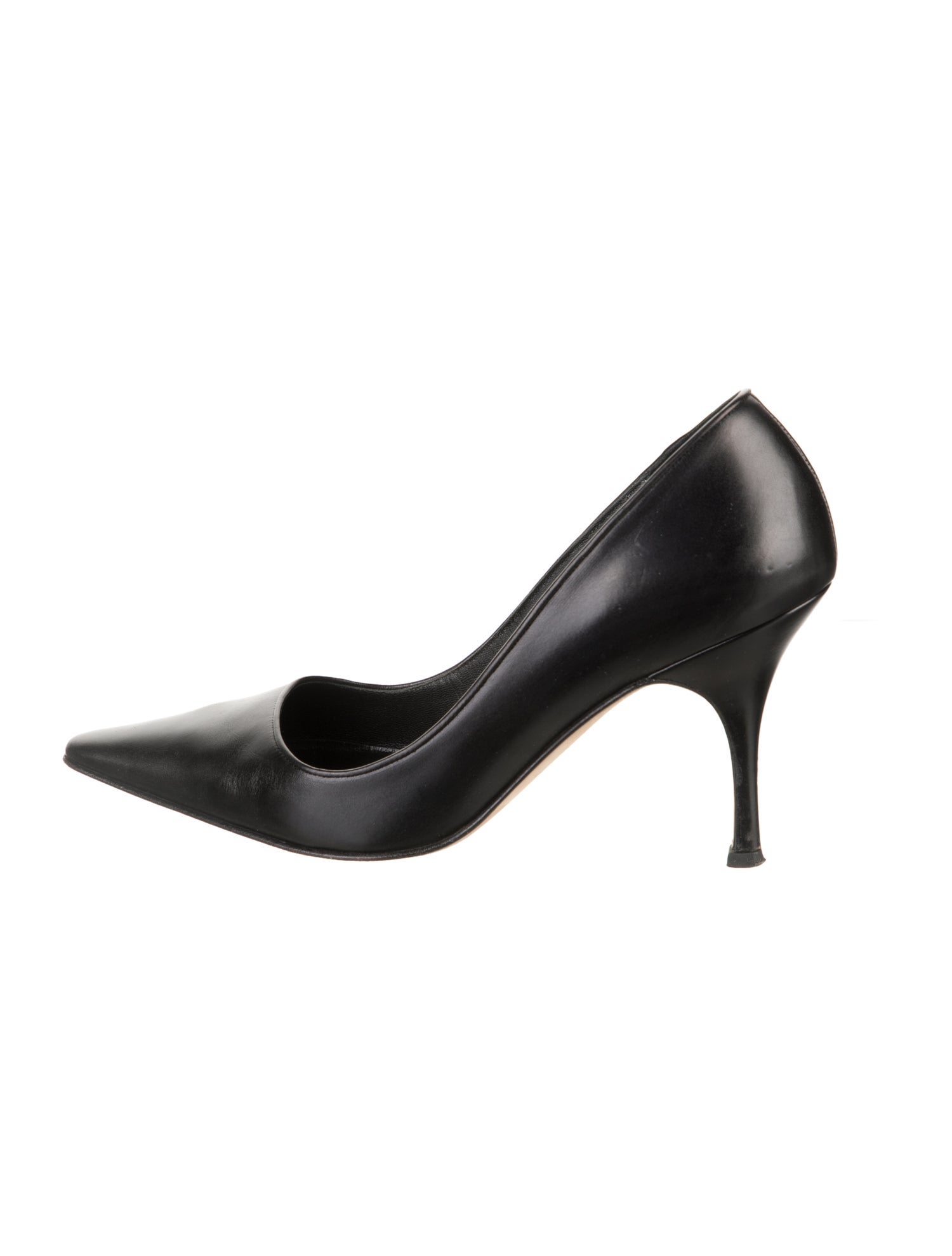 Manolo Blahnik Leather Pumps