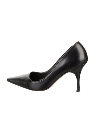 Manolo Blahnik Leather Pumps