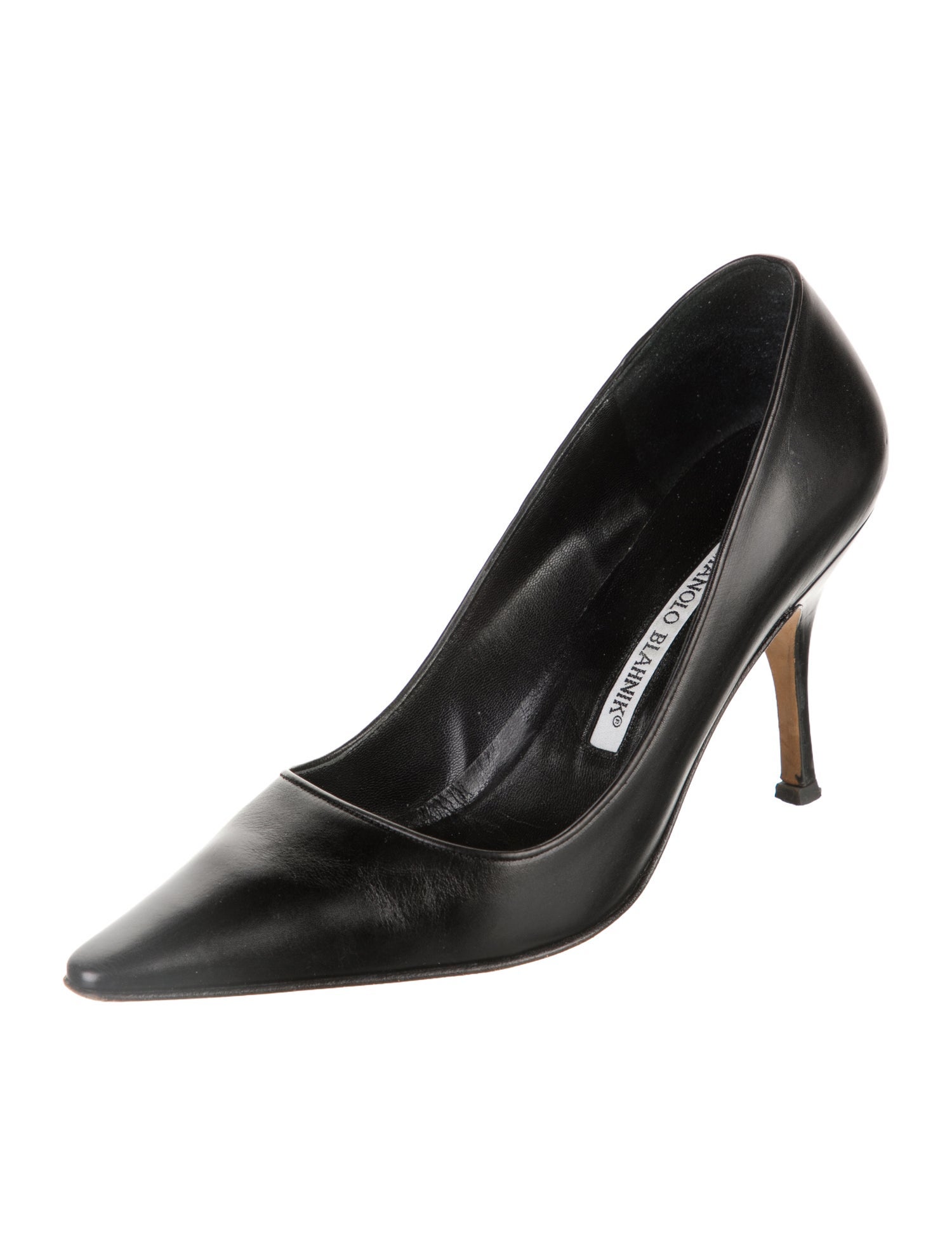 Manolo Blahnik Leather Pumps