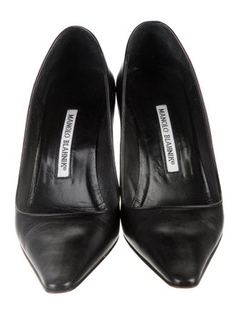 Manolo Blahnik Leather Pumps
