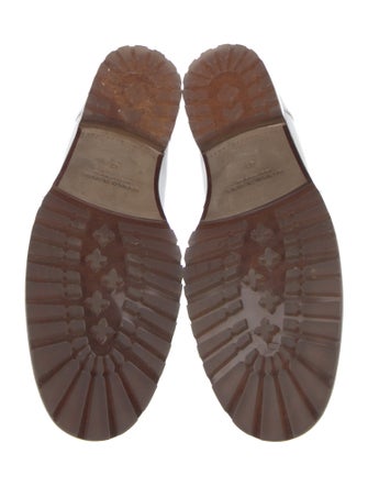 Manolo Blahnik Leather Loafers