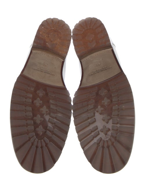 Manolo Blahnik Leather Loafers