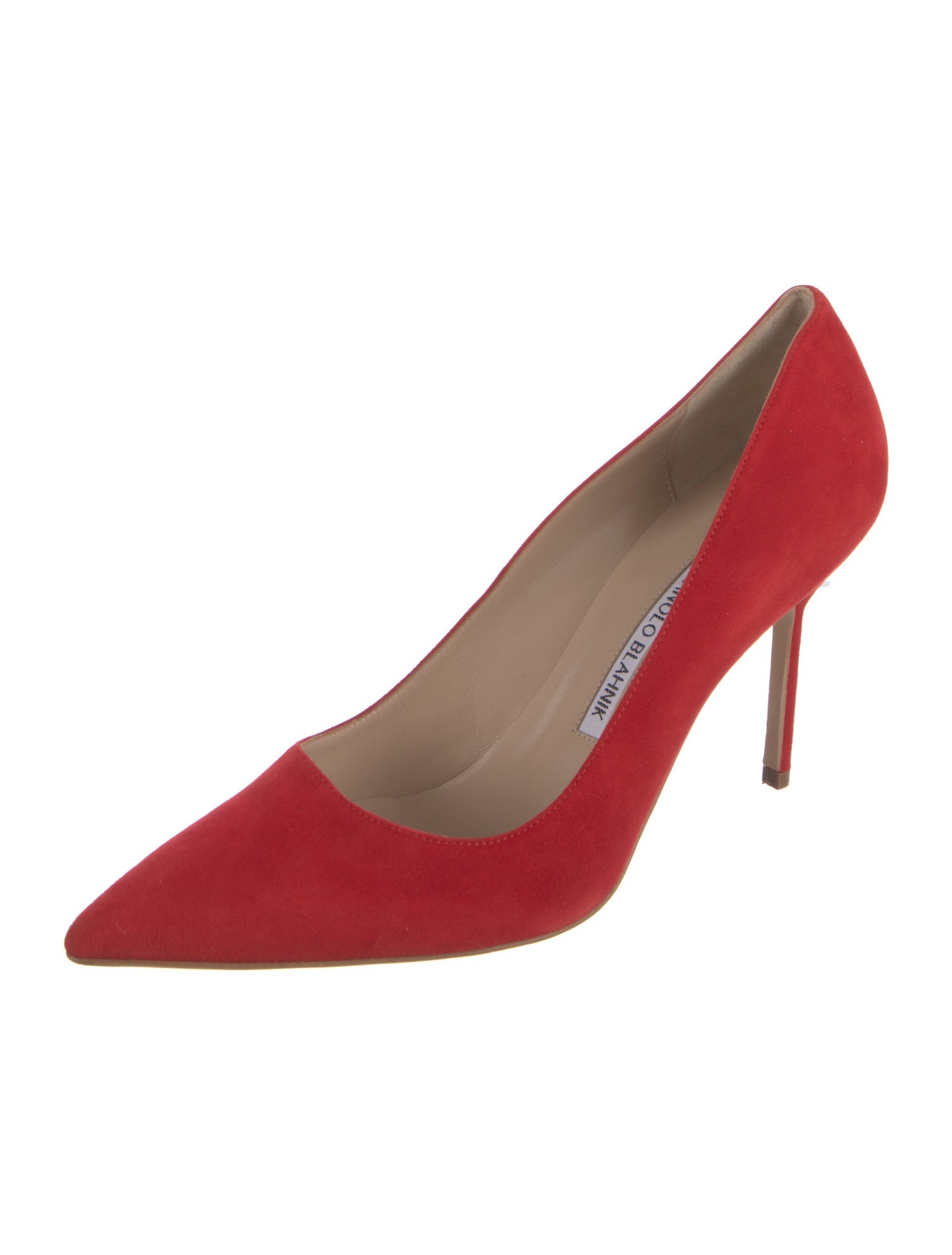 Manolo Blahnik Suede Pumps