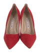 Manolo Blahnik Suede Pumps