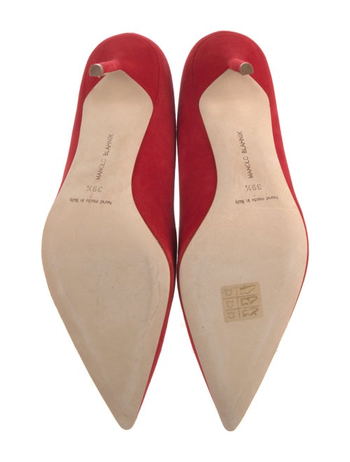 Manolo Blahnik Suede Pumps