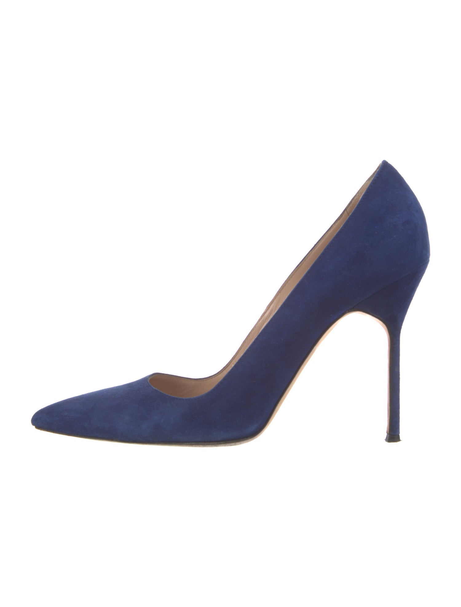 Manolo Blahnik Suede Pumps