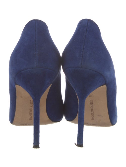 Manolo Blahnik Suede Pumps