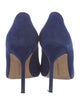Manolo Blahnik Suede Pumps