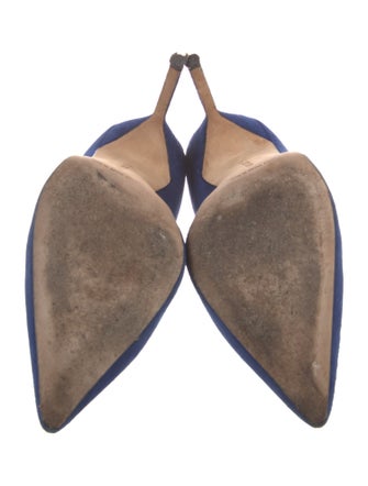 Manolo Blahnik Suede Pumps