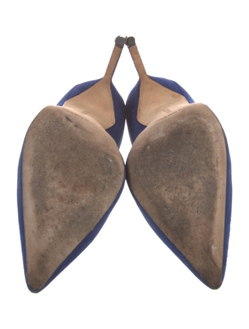 Manolo Blahnik Suede Pumps
