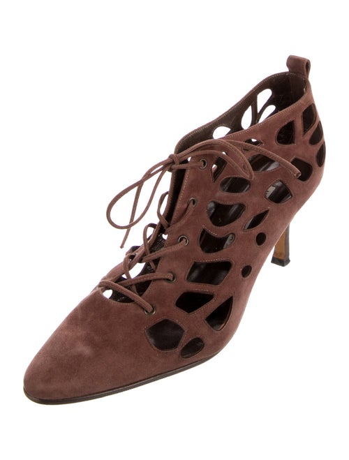 Manolo Blahnik Suede Pumps
