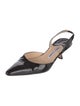 Manolo Blahnik Carolyne Patent Leather Slingback Pumps