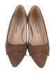 Manolo Blahnik Suede Pumps