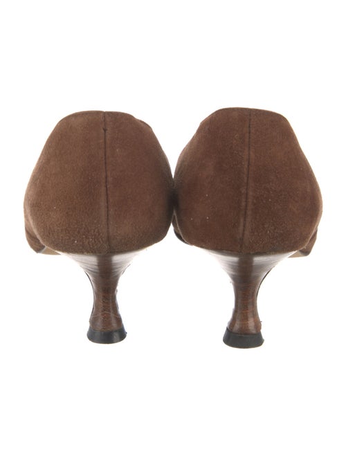 Manolo Blahnik Suede Pumps