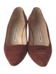 Manolo Blahnik Suede Pumps