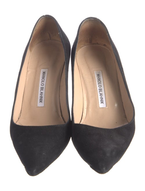 Manolo Blahnik Suede Pumps