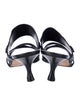 Manolo Blahnik Leather Slides