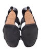 Manolo Blahnik Leather Slides