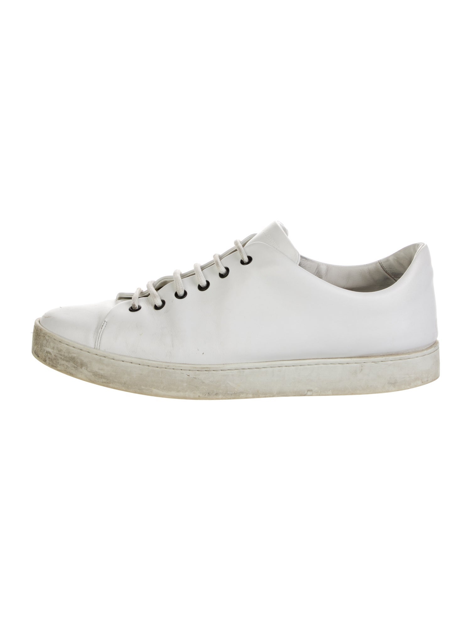 Manolo Blahnik Leather Sneakers